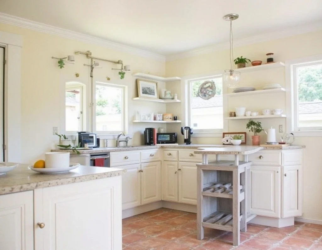 white oak shaker cabinets
