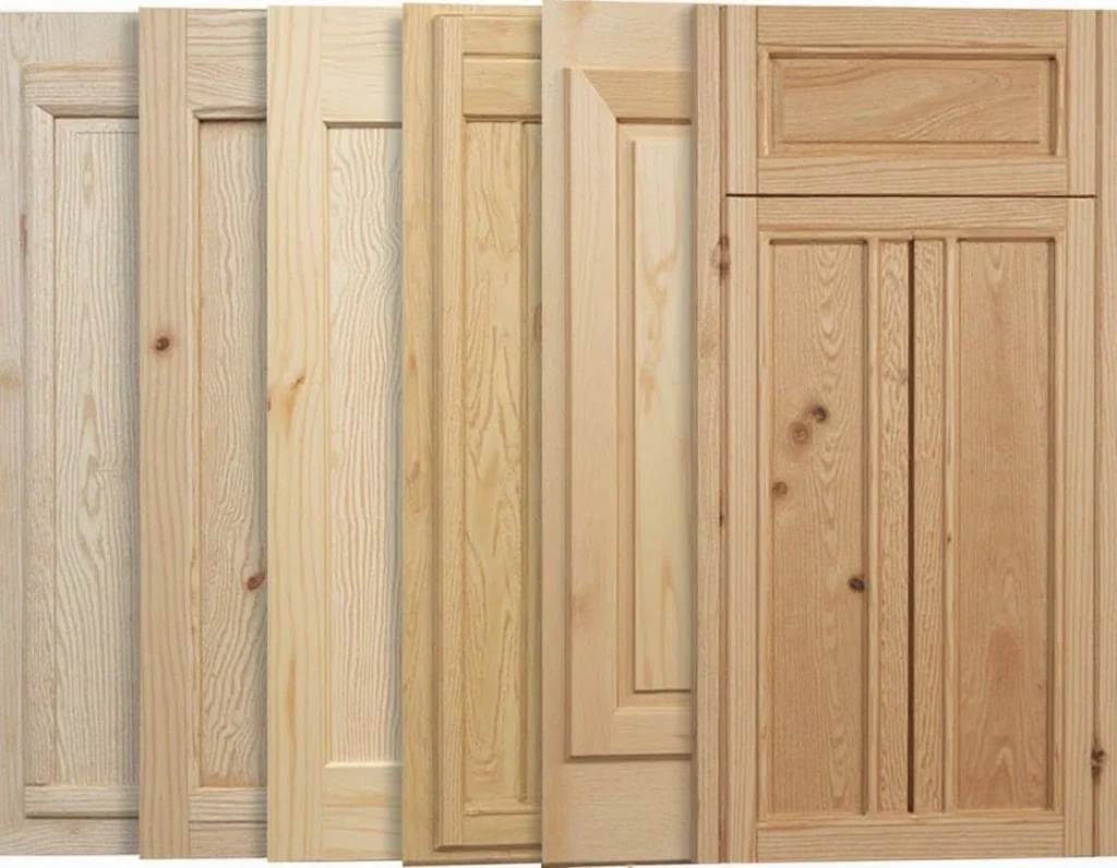 white oak shaker cabinets
