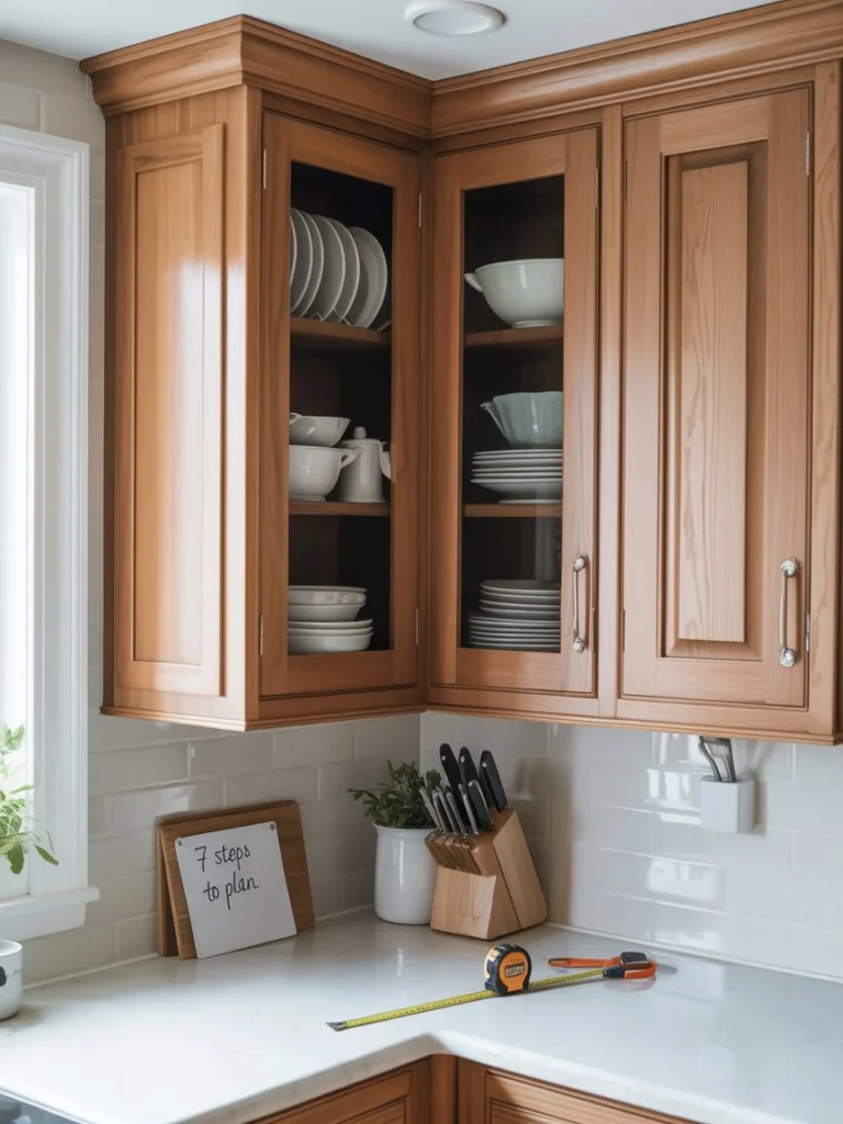 Corner Kitchen Cabinet Dimensions