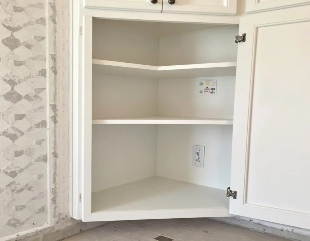 Corner Kitchen Cabinet Dimensions