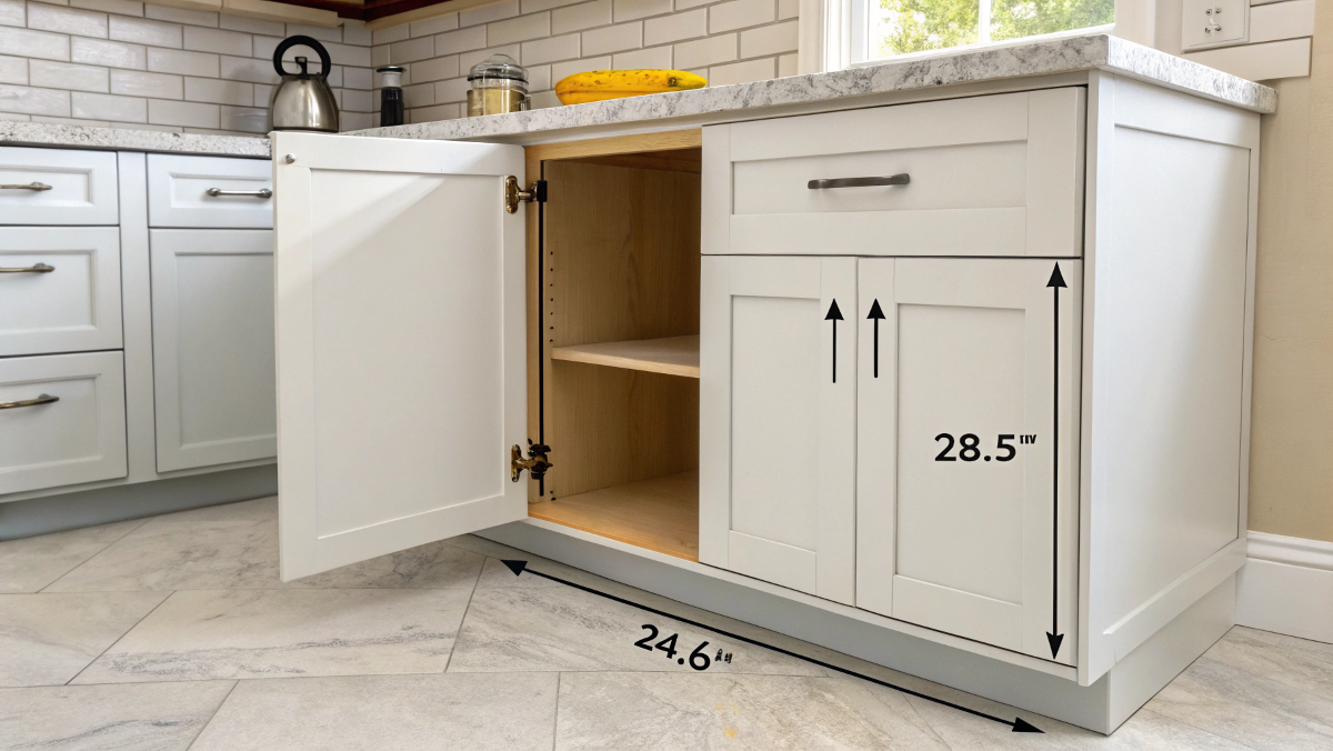 Ultimate Guide to Base Cabinet Depth & Sizing