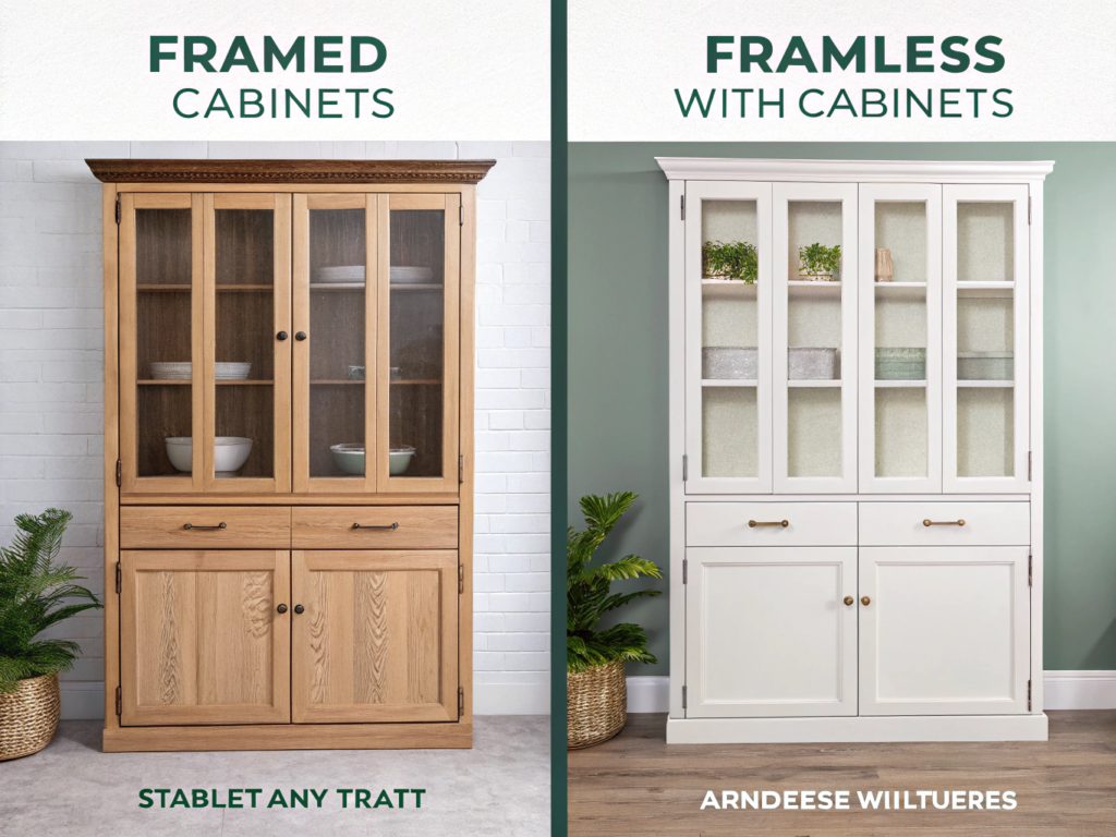 Framed vs. Frameless Cabinets: My Two-Cabinet Life