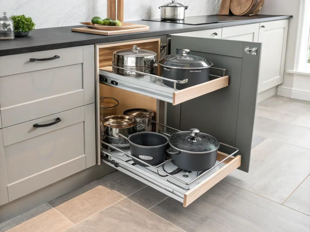 Soft-Close, Full-Extension Slides