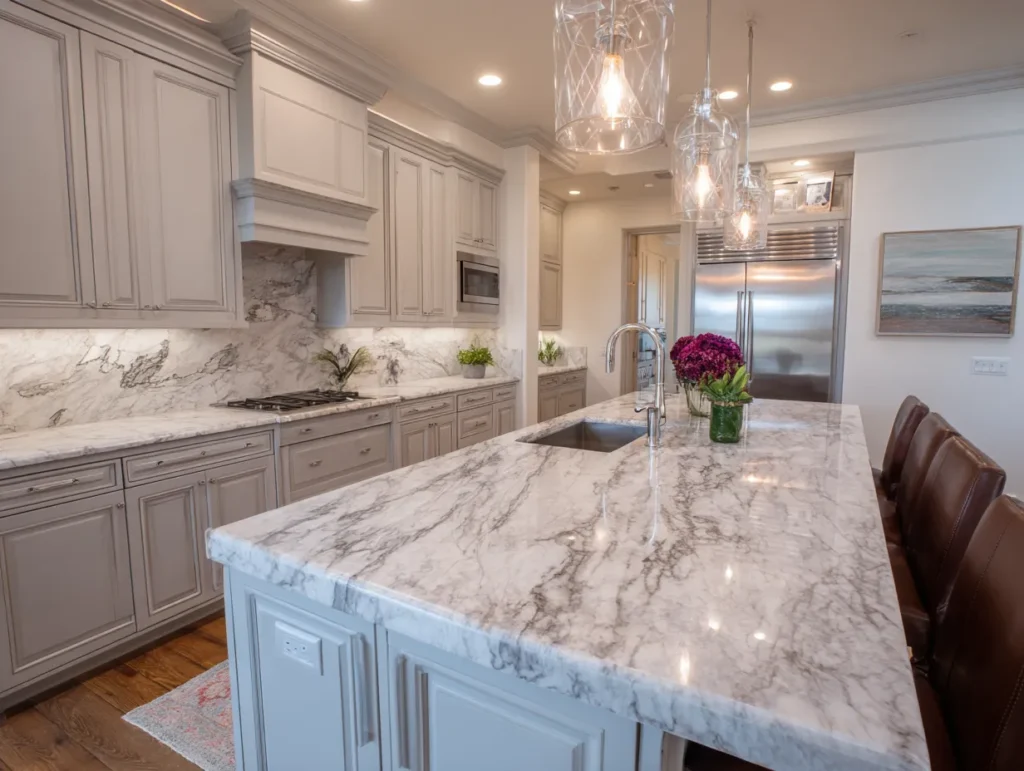 Best Countertops and Colors to Pair with Gray Kitchen Cabinets