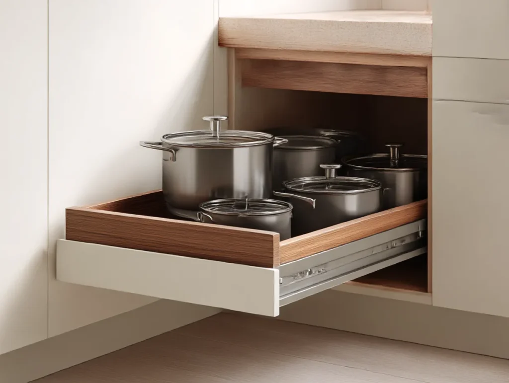 What Are Cabinet Pull-Out Shelve