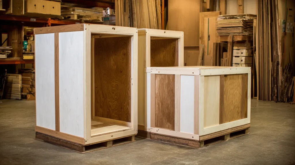 wood kitchen cabinets