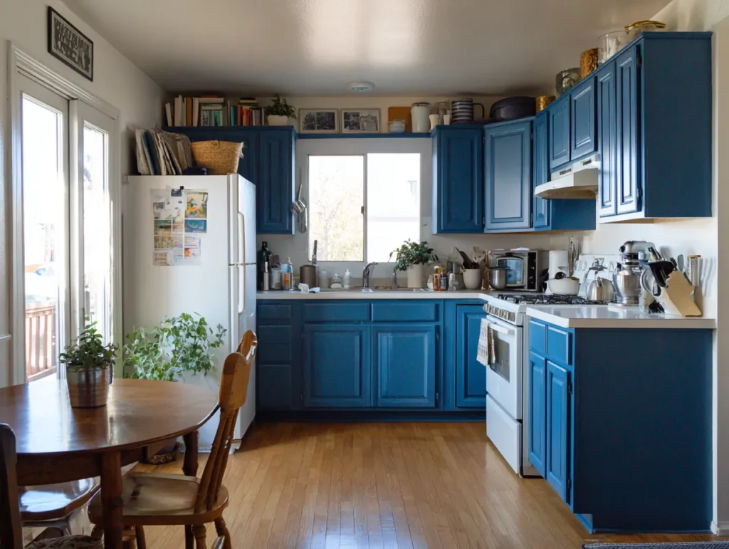  Real-Life Budget Breakdown for Painting Blue Kitchen Cabinets