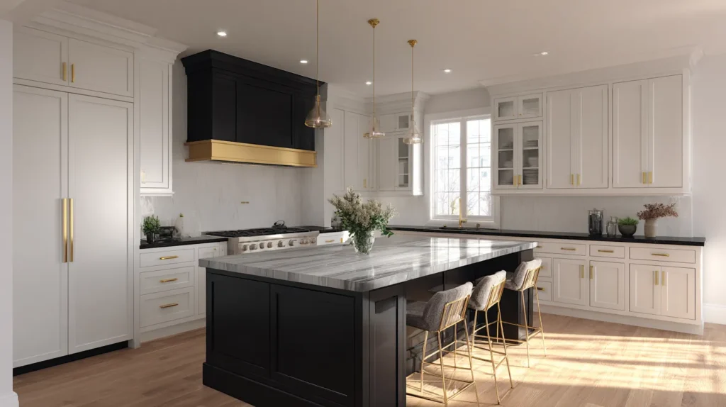 Budget ways to get the black kitchens look