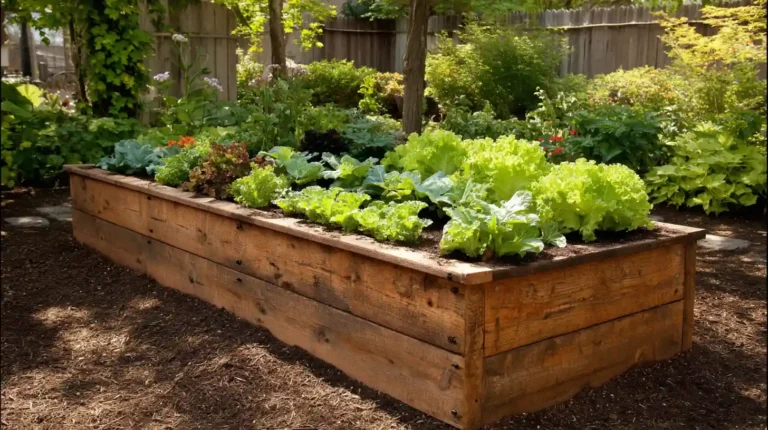 raised garden bed