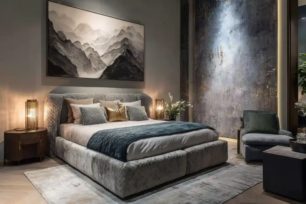 Modern Bedroom Decor Ideas with Textures and Accessories