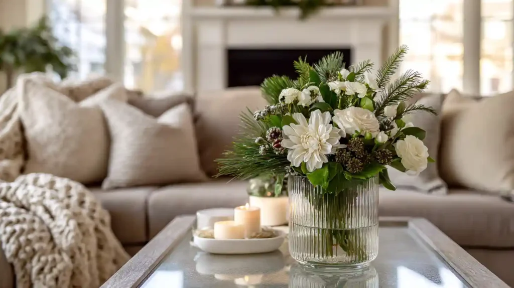 winter flower arrangements