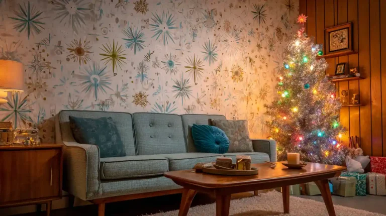 retro Christmas wallpaper