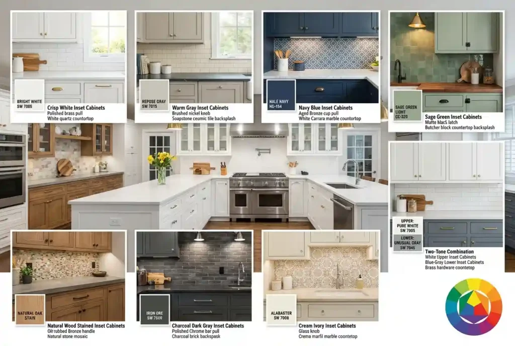 Choosing the Right Color for Inset Cabinets