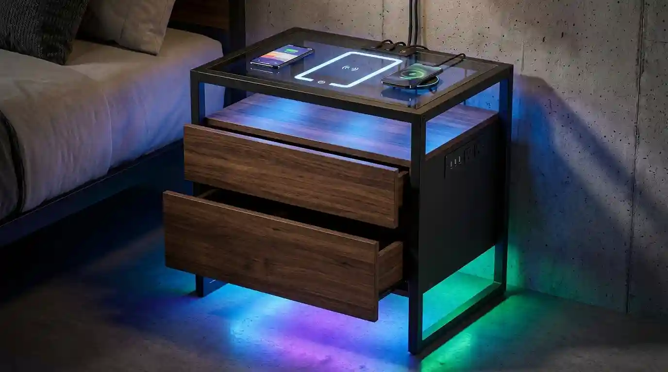 Best LED Nightstands with Charging Station (2026)