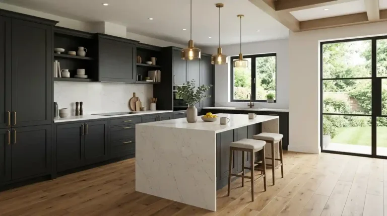 Dark Kitchen Cabinets